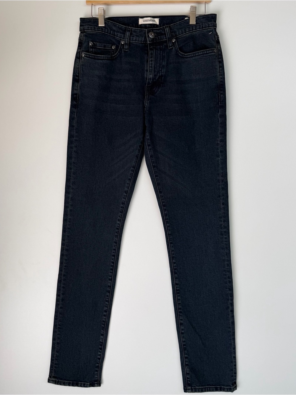 Goodthreads Men's Dark Wash High-Rise Slim Jeans